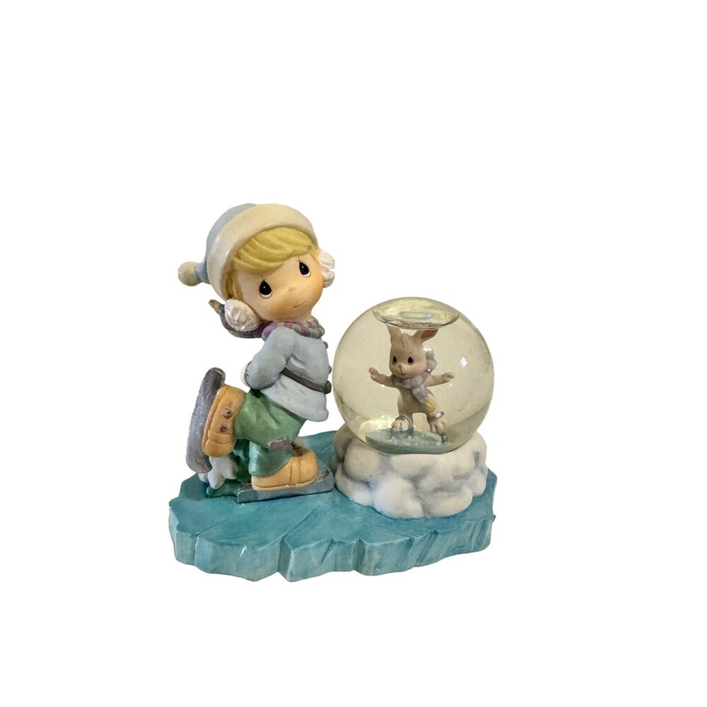 1999 Precious Moments Snow Globe Figurine